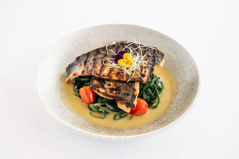 Plates to remember at Taverna Romantica Santorini